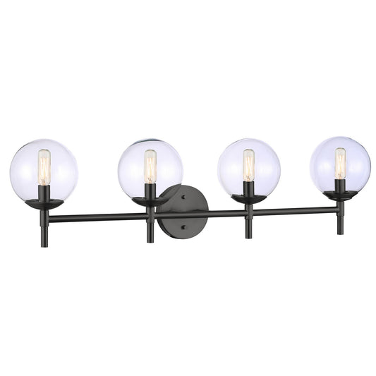 Auresa Four Light Bath Vanity in Coal