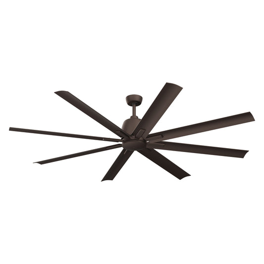 Breda 75"Ceiling Fan in Satin Natural Bronze