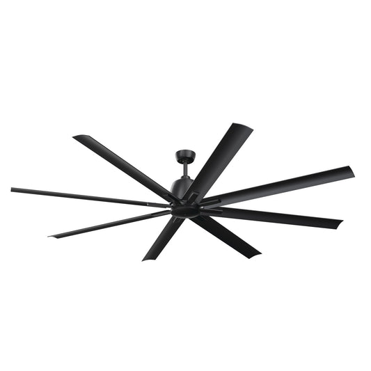 Breda 84"Ceiling Fan in Satin Black