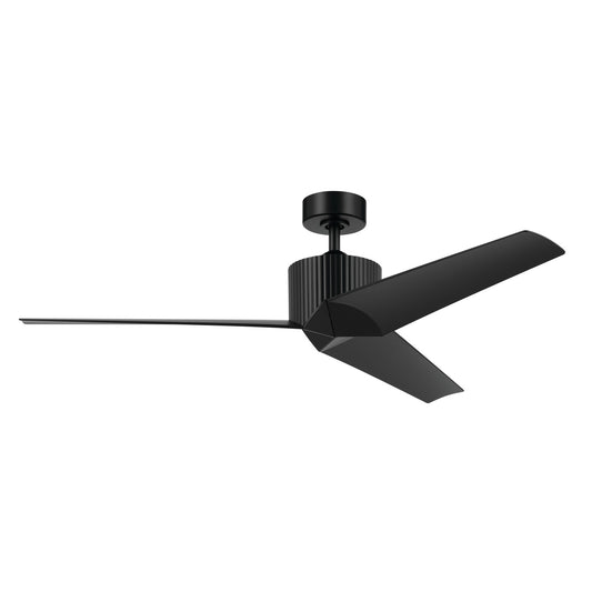 Almere 56"Ceiling Fan in Satin Black