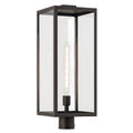 Branner One Light Outdoor Post Mount in Olde Bronze
