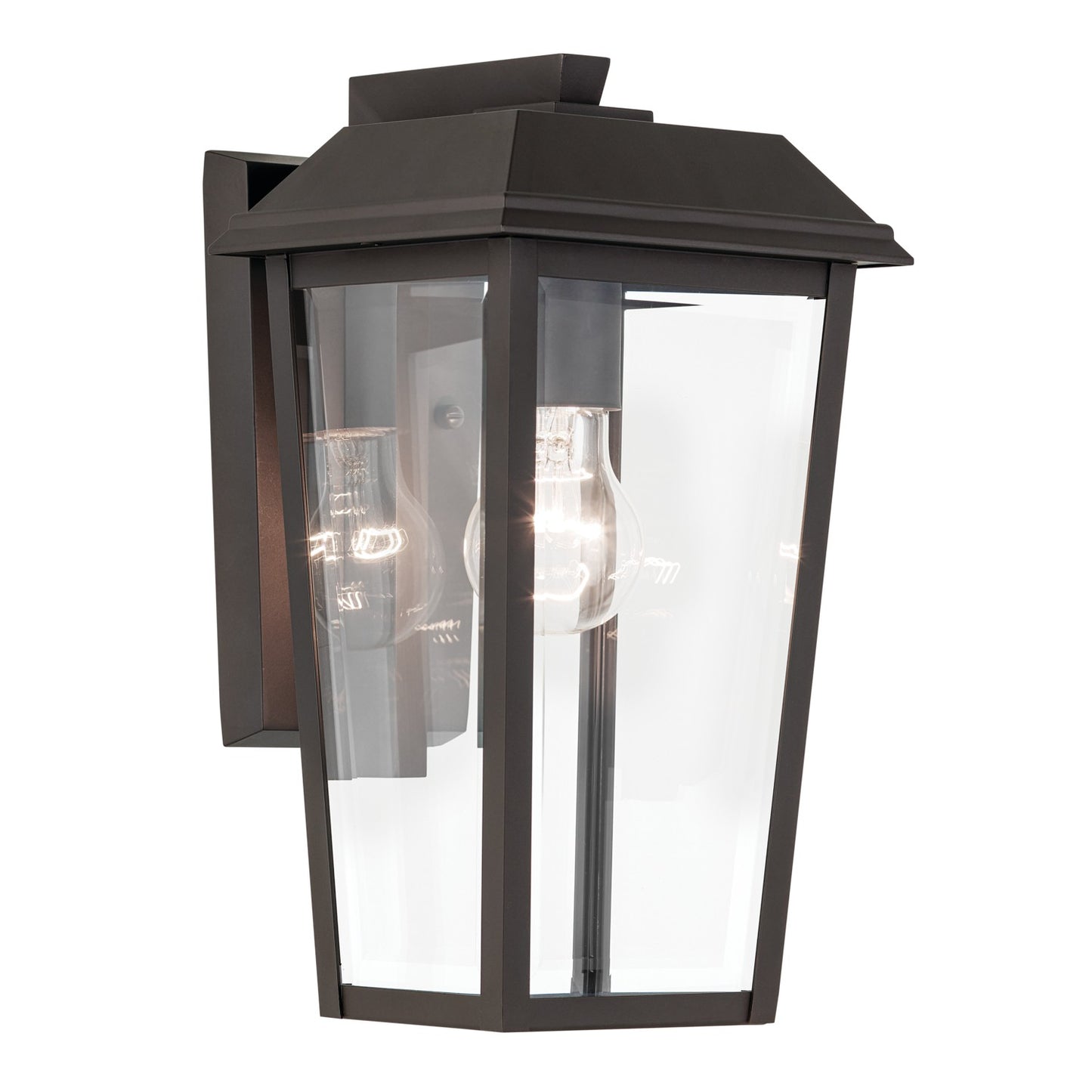 Mathus One Light Outdoor Wall Mount in Olde Bronze