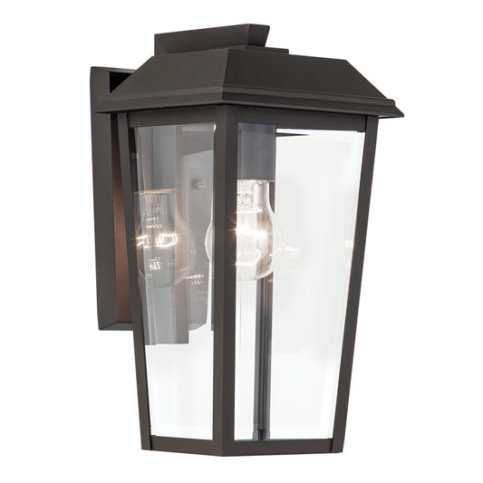 Mathus One Light Outdoor Wall Mount in Olde Bronze