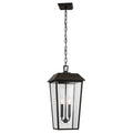 Mathus Two Light Outdoor Pendant in Olde Bronze