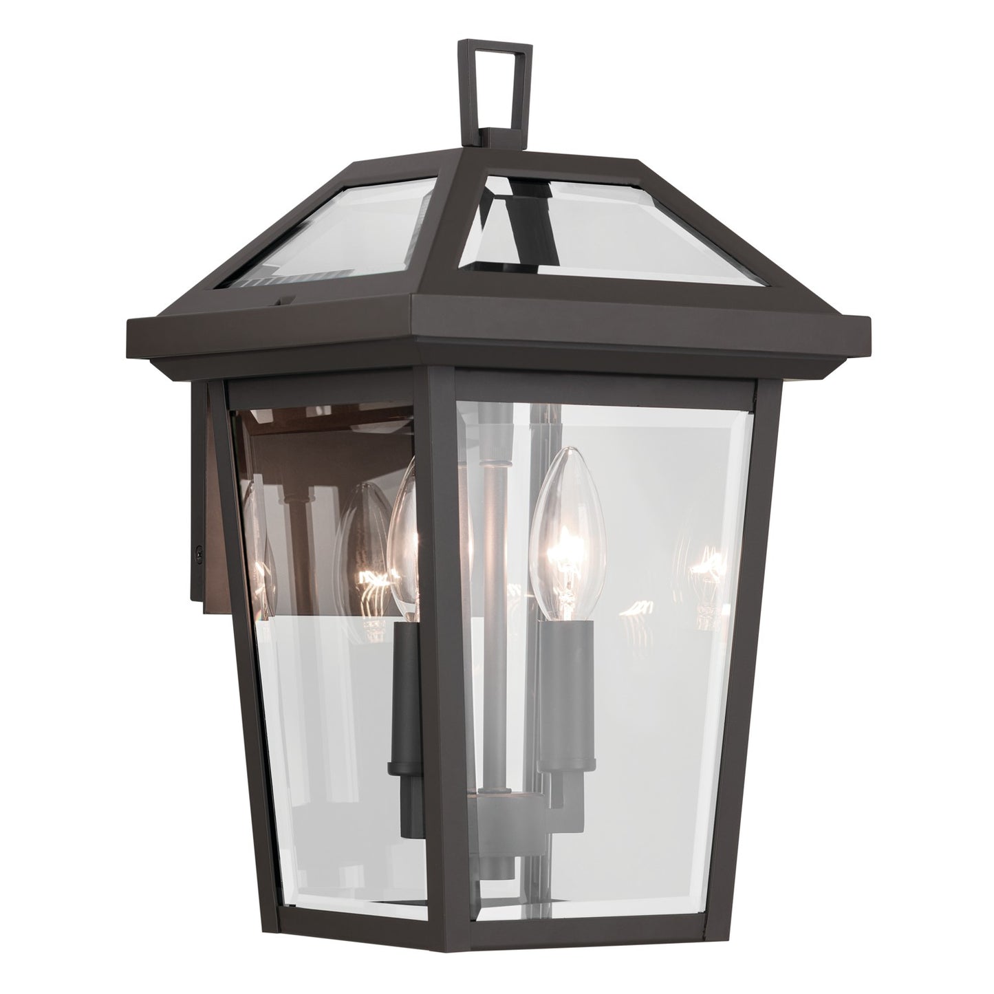 Regence Two Light Outdoor Wall Mount in Olde Bronze