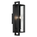 Kroft Two Light Outdoor Wall Mount in Textured Black