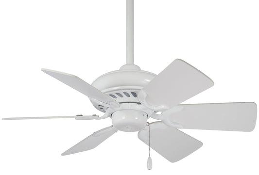 Supra 32"Ceiling Fan in White