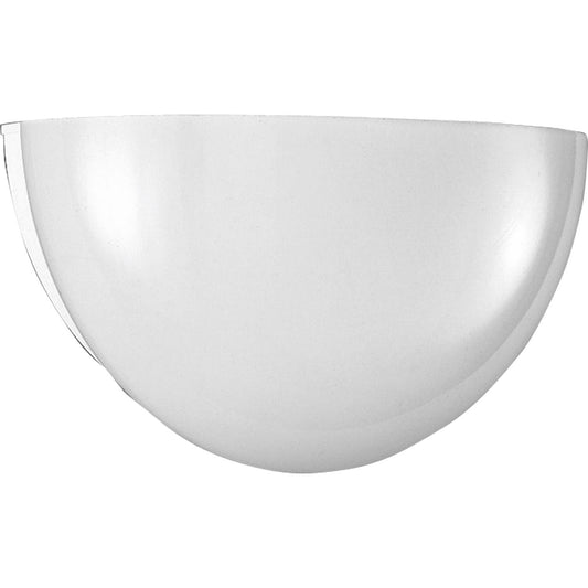 Incandescent Glass Wall Sconces One Light Wall Sconce in White