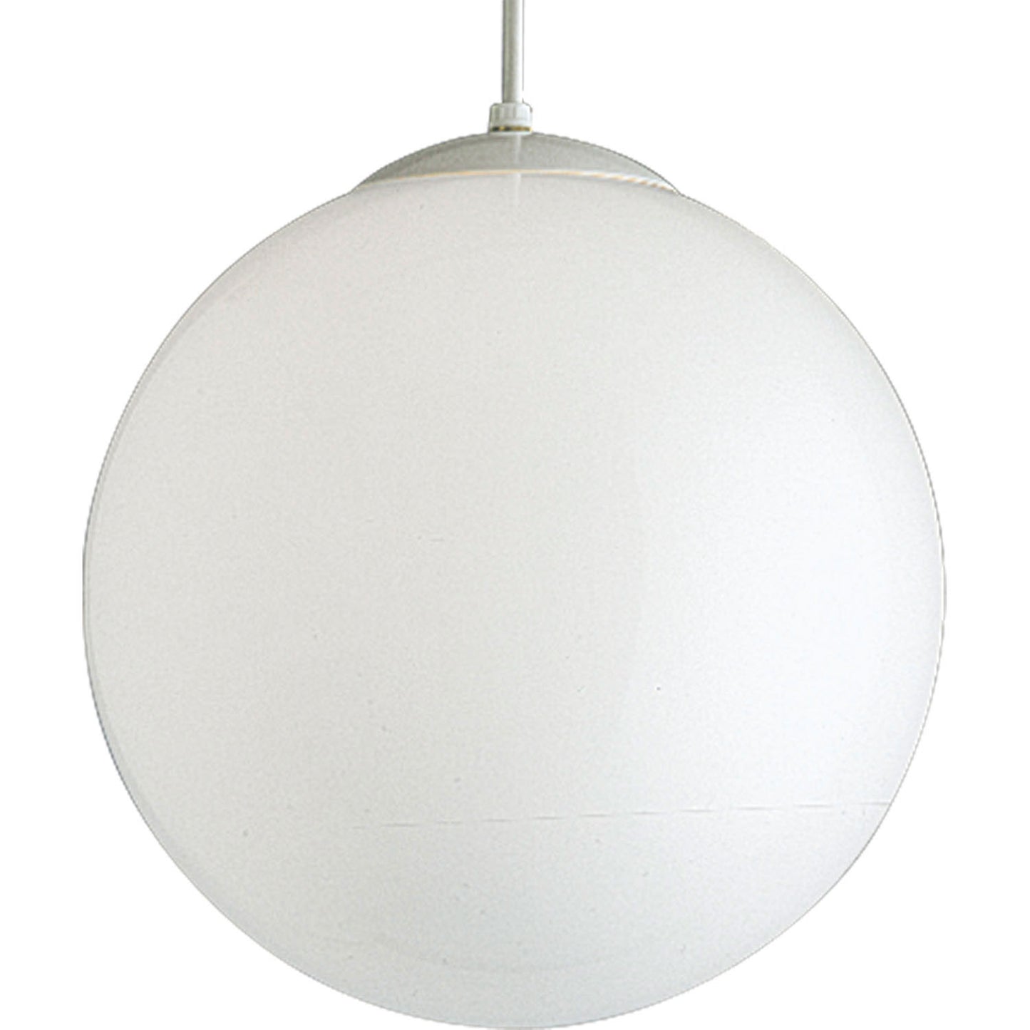 Opal Globes One Light Pendant in White