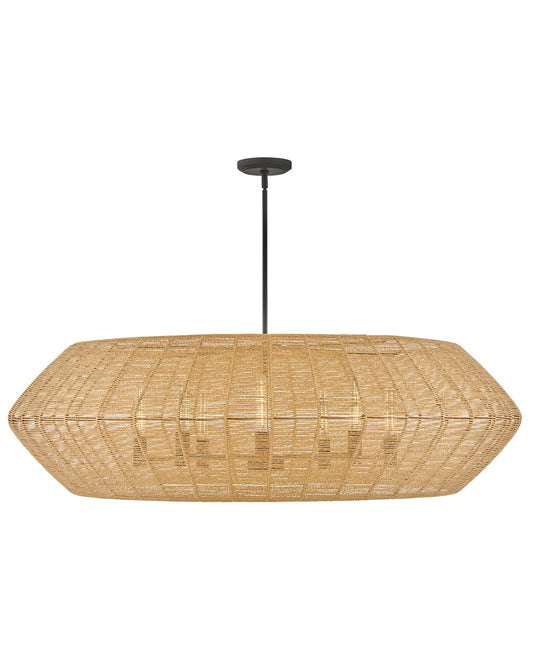 Luca LED Chandelier in Black