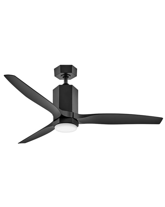 Facet 52"Ceiling Fan in Matte Black