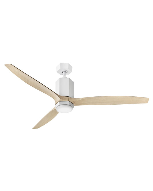 Facet 60"Ceiling Fan in Matte White