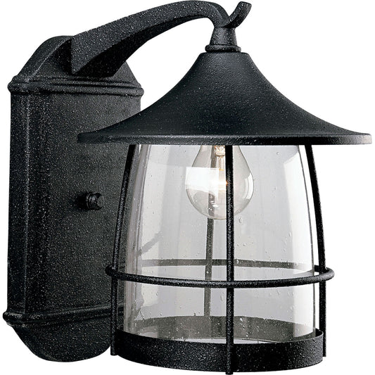 Prairie One Light Wall Lantern in Gilded Iron