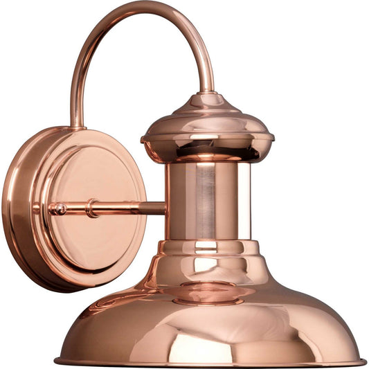 Brookside One Light Wall Lantern in Cognac