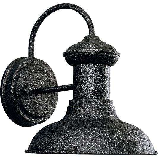 Brookside One Light Wall Lantern in Gilded Iron