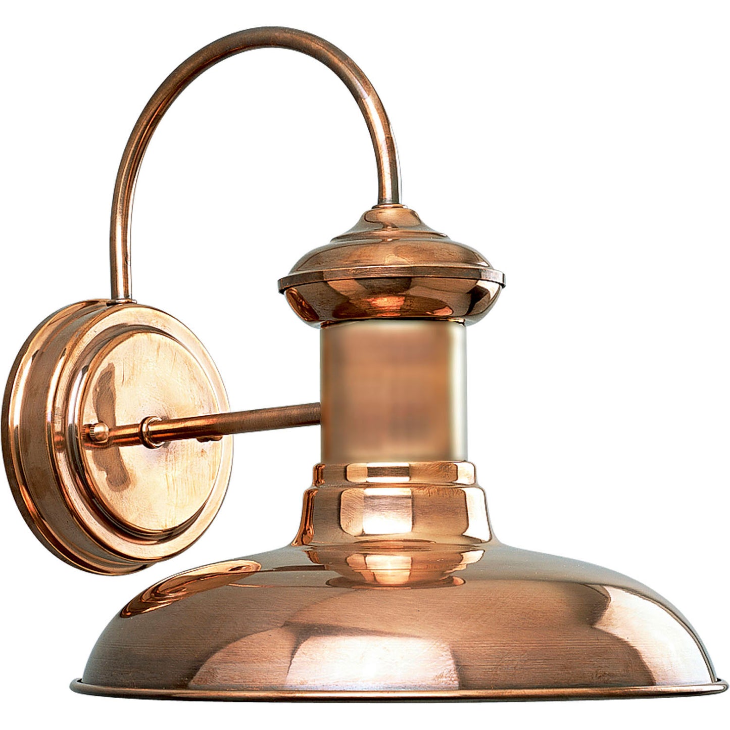 Brookside One Light Wall Lantern in Cognac