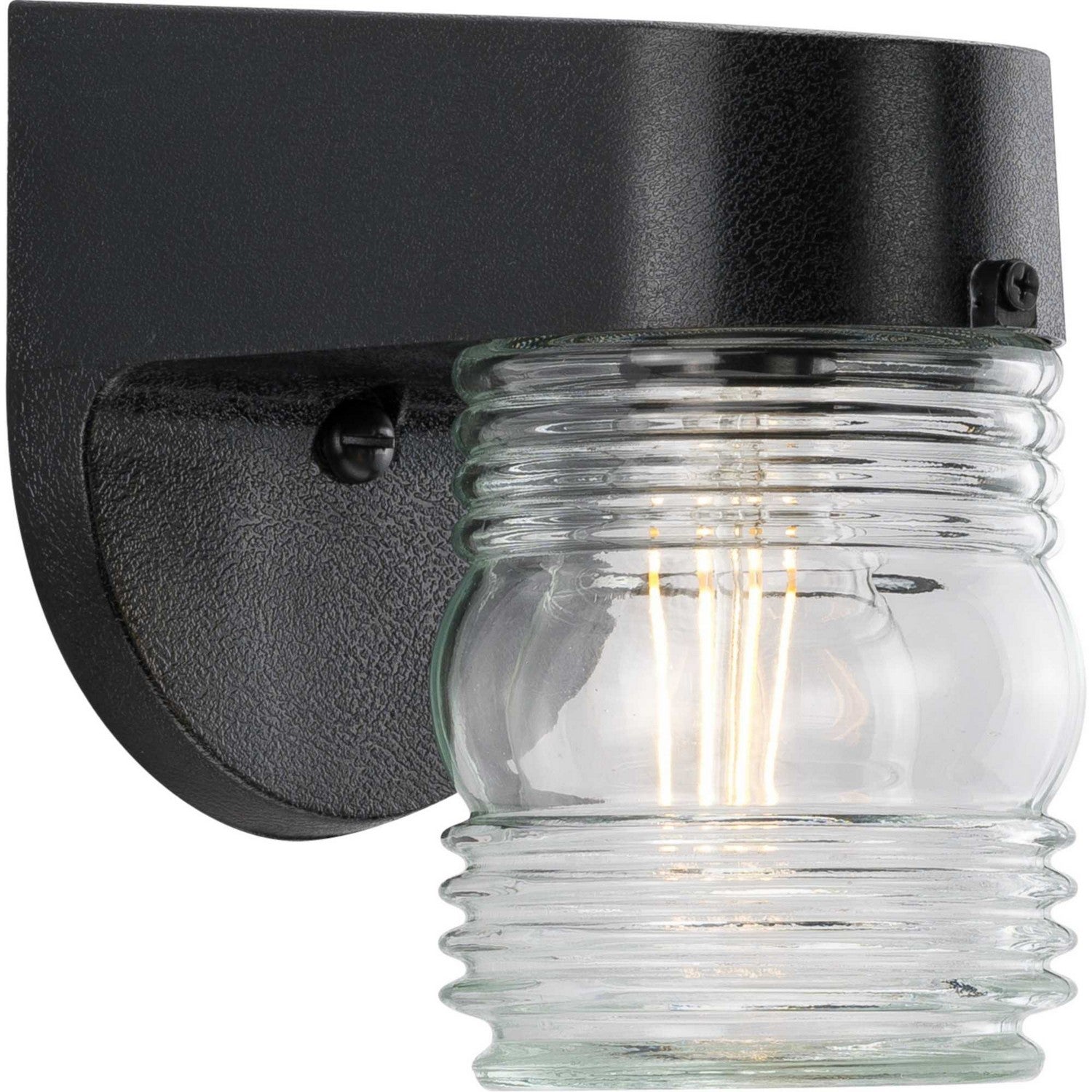 Progress Lighting - P5612-31 - One Light Wall Lantern - Polycarbonate Outdoor - Black