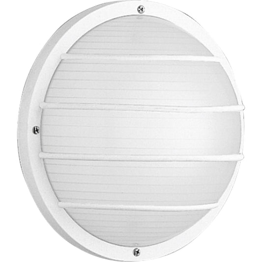 Polycarbonate Outdoor One Light Wall Lantern in White