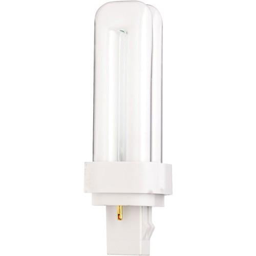 13W T4 CFL - 2-Pin Quad-Tube - GX23-2 Base - 2700K