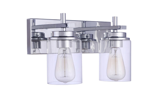 Reeves Two Light Vanity in Chrome