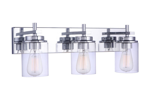 Reeves Three Light Vanity in Chrome