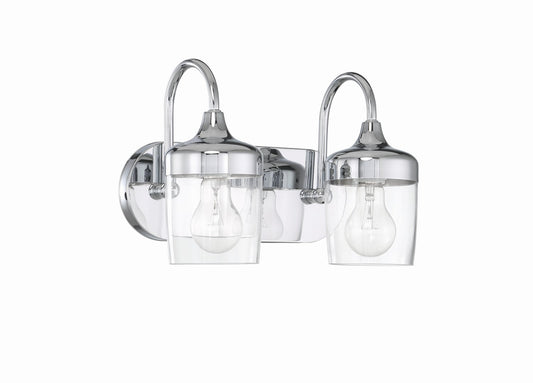 Wrenn Two Light Vanity in Chrome