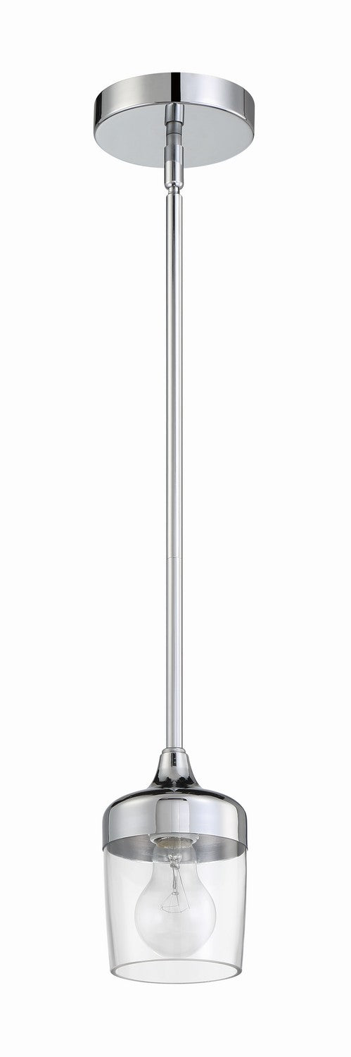 Wrenn One Light Mini Pendant in Chrome