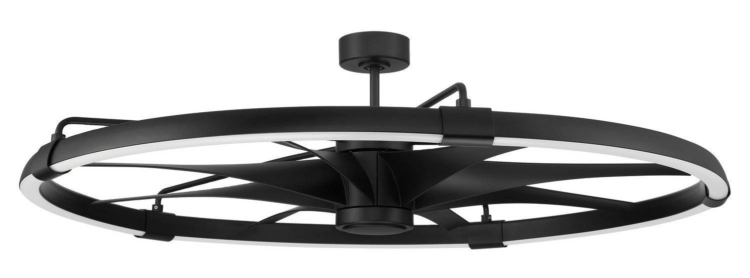 Craftmade - AXL57FB8 - 52" Ceiling Fan - Axel Indoor/Outdoor - Flat Black