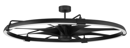 Craftmade - AXL57FB8 - 52" Ceiling Fan - Axel Indoor/Outdoor - Flat Black