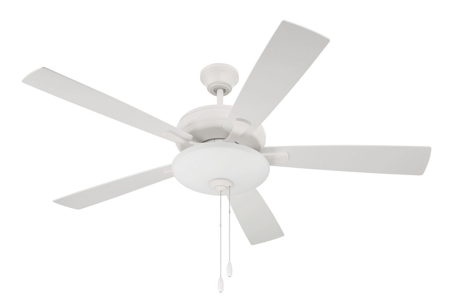 Craftmade - ECF111W5-WWOK - 52" Ceiling Fan - Eos 3 Light Bowl - White