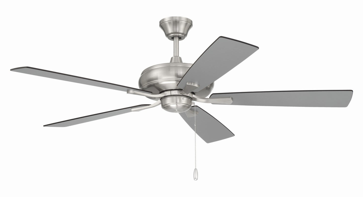Craftmade - ECF52BNK5-BNGW - 52" Ceiling Fan - Eos - Brushed Polished Nickel