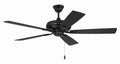 Craftmade - ECF52FB5-FBGW - 52" Ceiling Fan - Eos - Flat Black