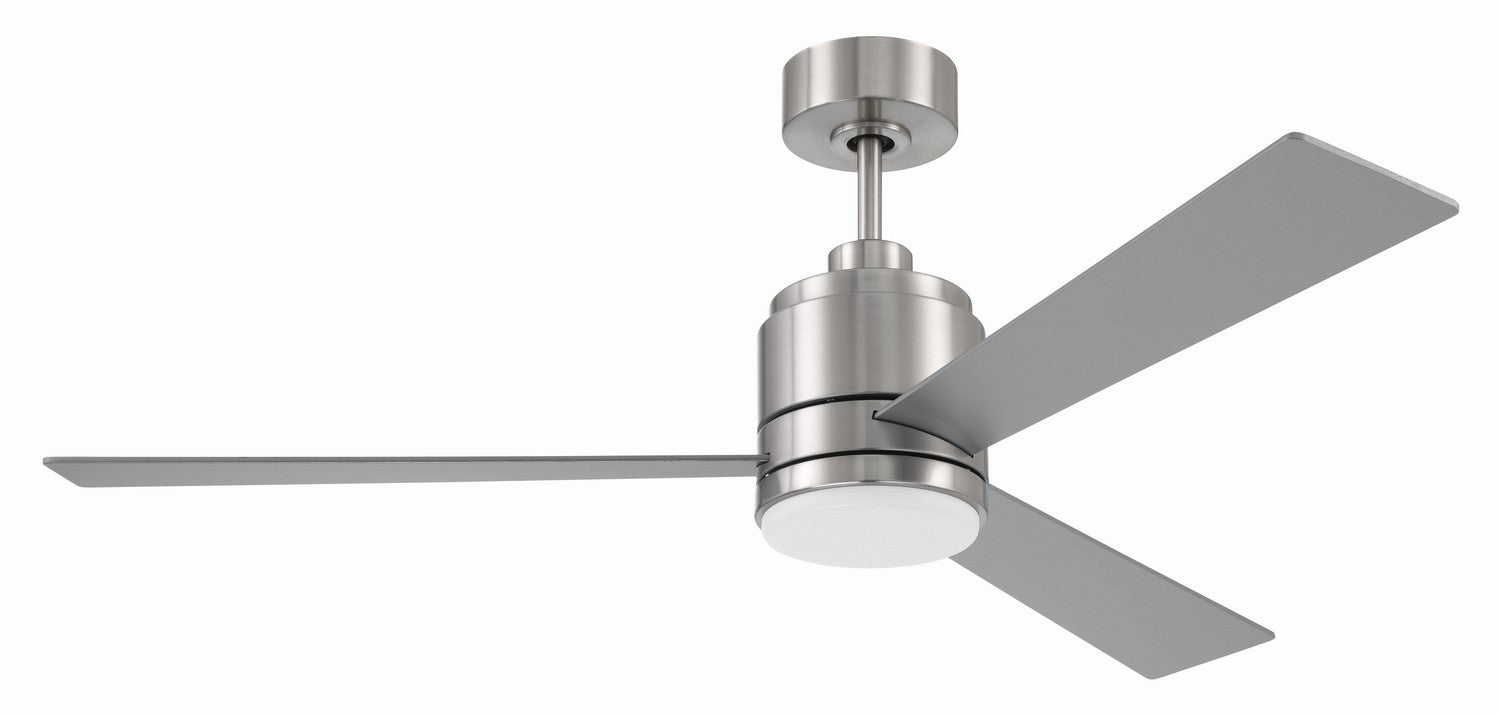 Craftmade - MCY52BNK3 - 52" Ceiling Fan - McCoy 3 Blade - Brushed Polished Nickel