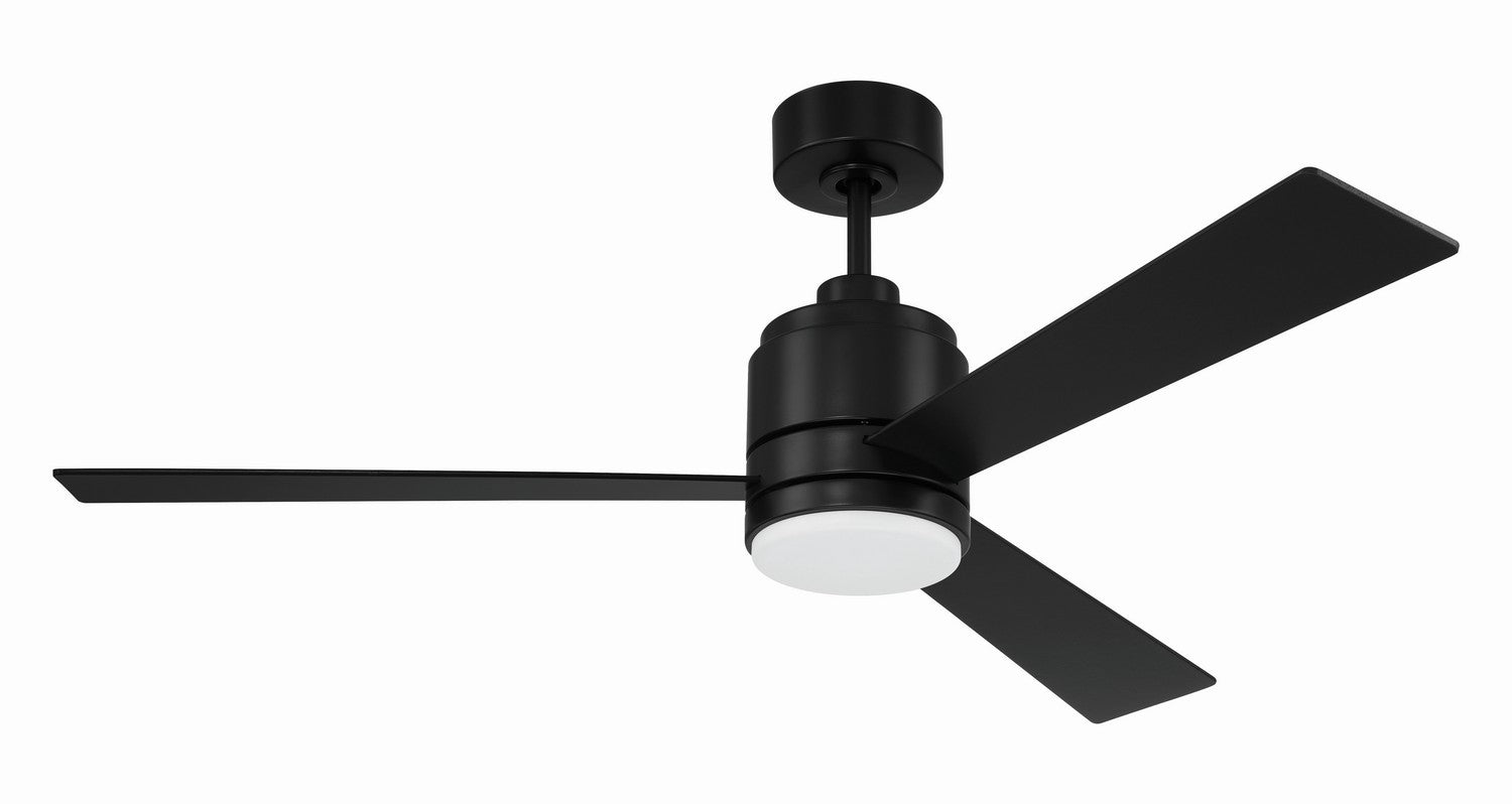 Craftmade - MCY52FB3 - 52" Ceiling Fan - McCoy 3 Blade - Flat Black