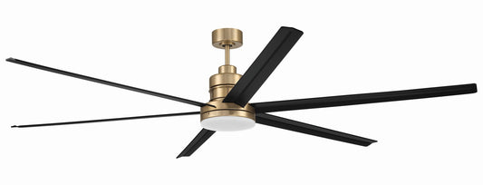 Mondo 80" Ceiling Fan no Wifi 80" Ceiling Fan in Satin Brass