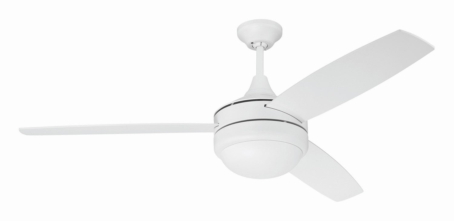 Craftmade - PHZ52W3 - 52" Ceiling Fan - Phaze II 3-Blade - White