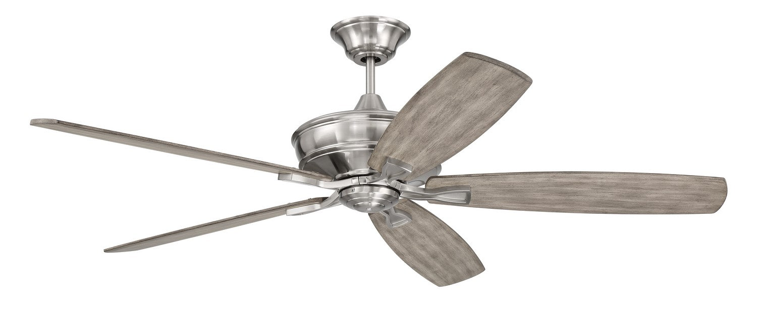 Craftmade - SNT60BNK5 - 60" Ceiling Fan - Santori 60 - Brushed Polished Nickel