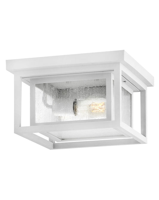 Republic LED Flush Mount in Textured White