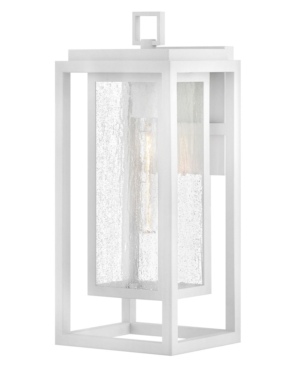 Republic LED Wall Mount in Textured White
