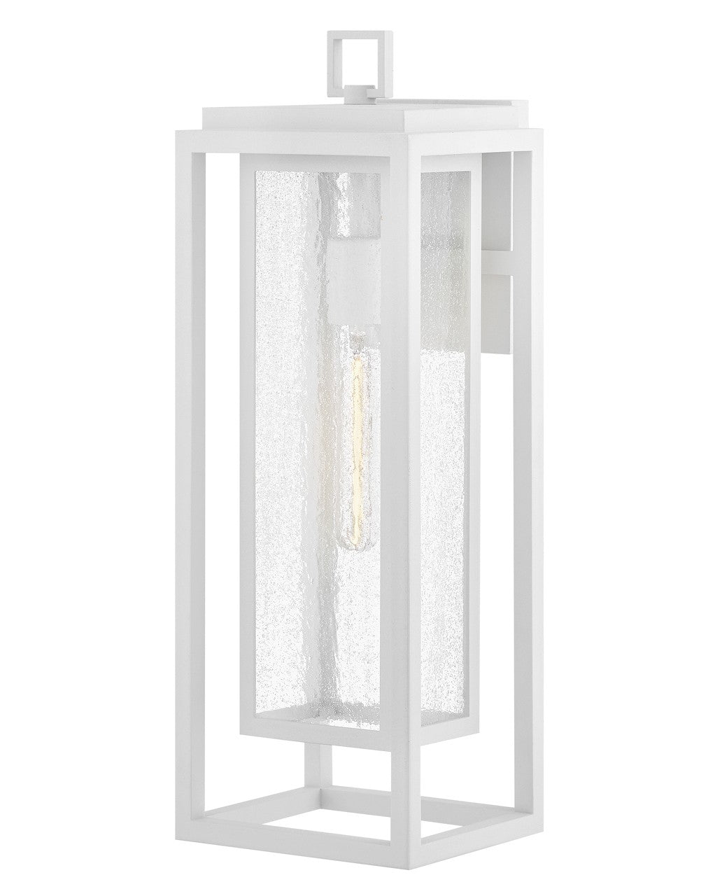 Republic LED Wall Mount in Textured White