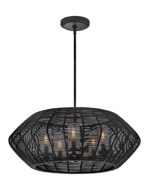 Luca LED Chandelier in Black