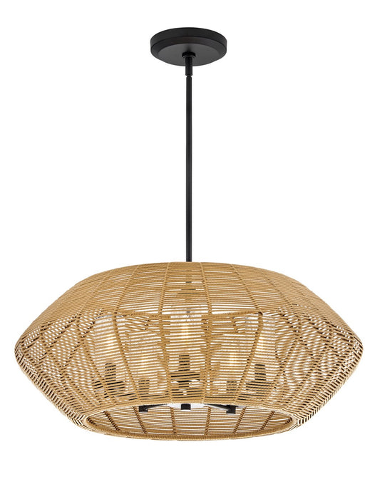 Luca LED Chandelier in Black