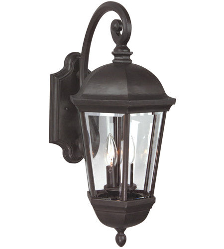 Britannia Three Light Wall Mount in Oiled Bronze (Outdoor)