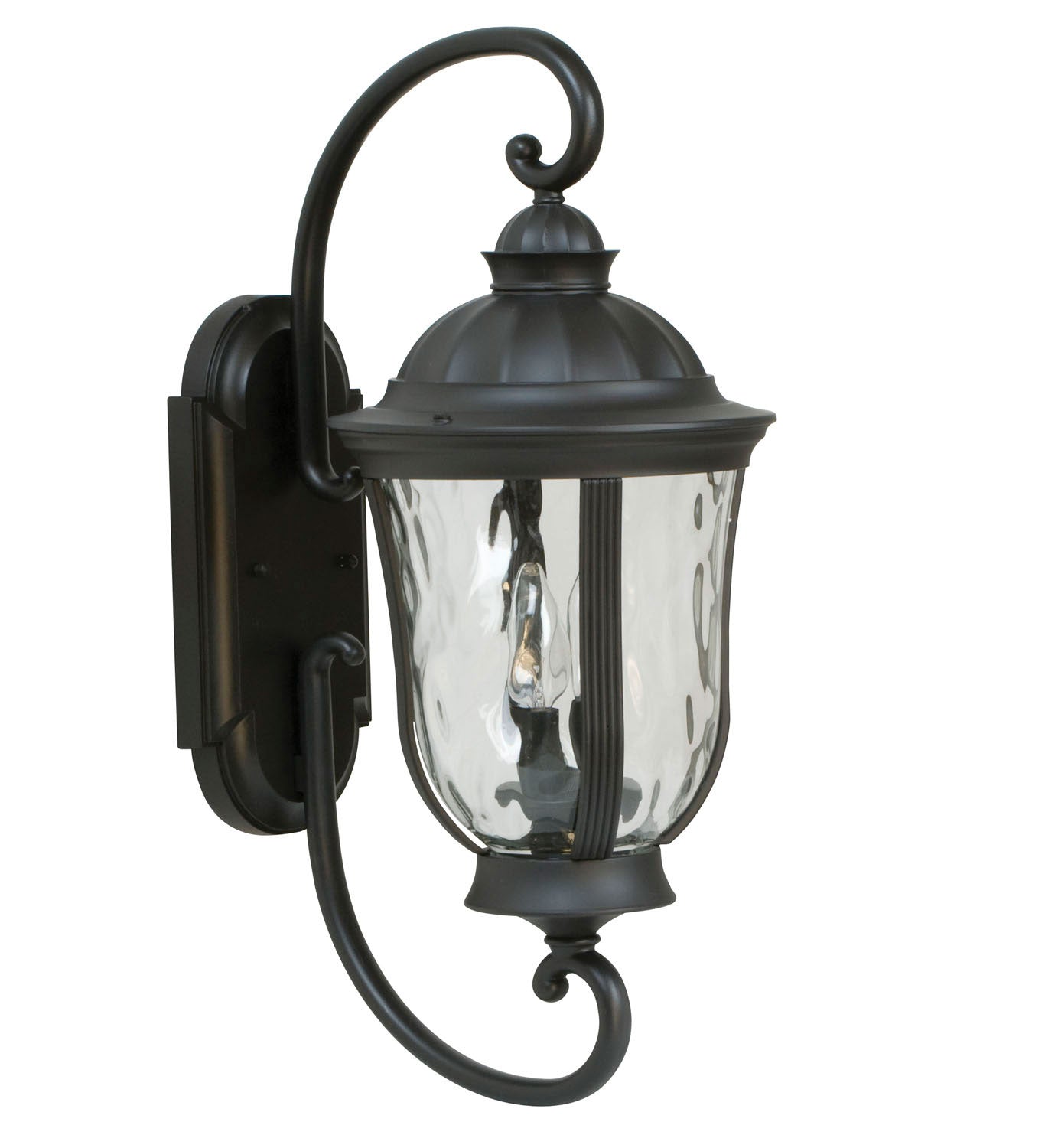 Frances Two Light Wall Mount in Oiled Bronze (Outdoor)