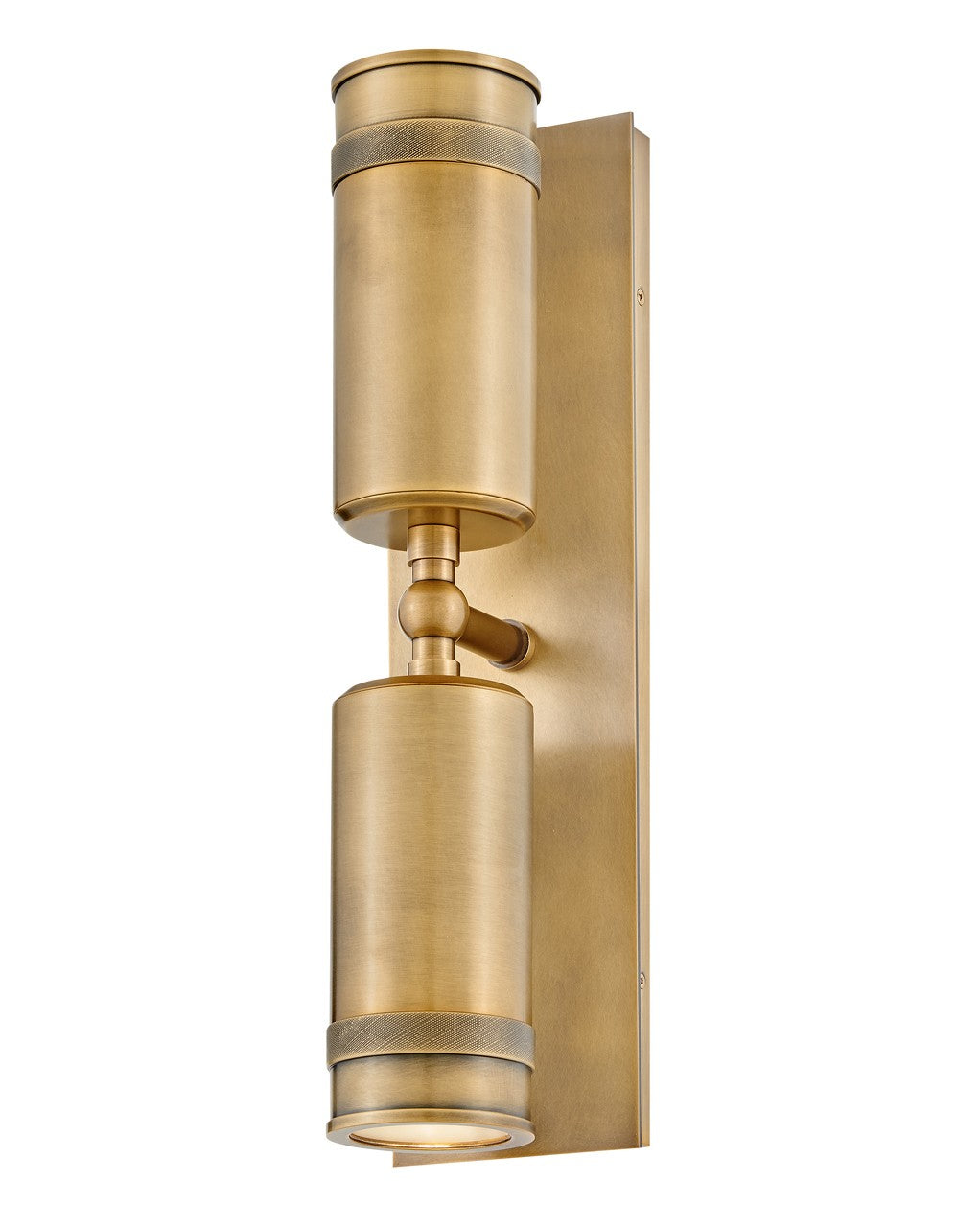 Pratt LED Wall Mount in Heritage Brass