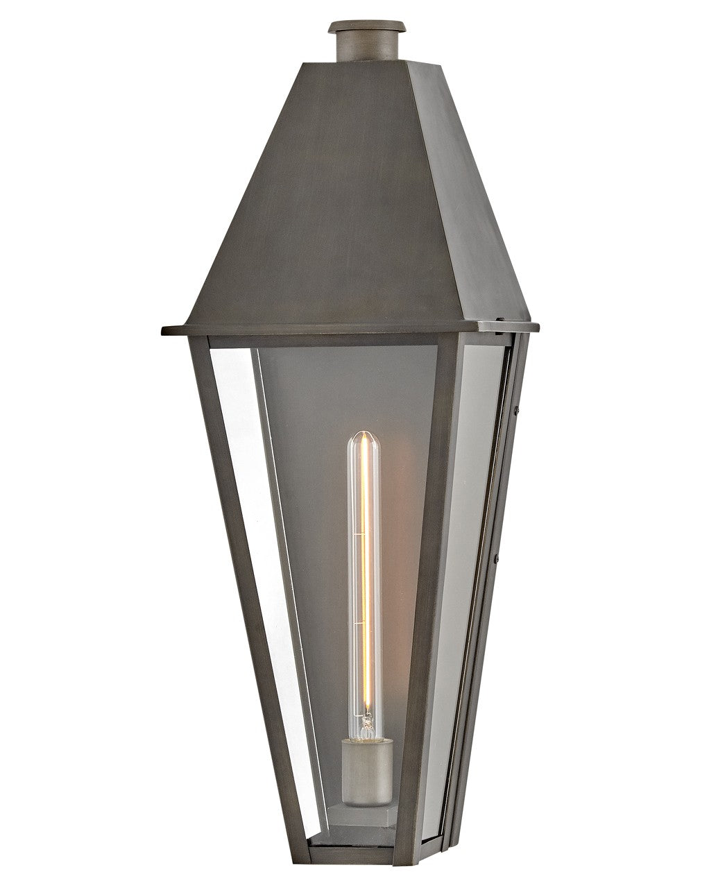 Endsley LED Wall Mount in Blackened Brass