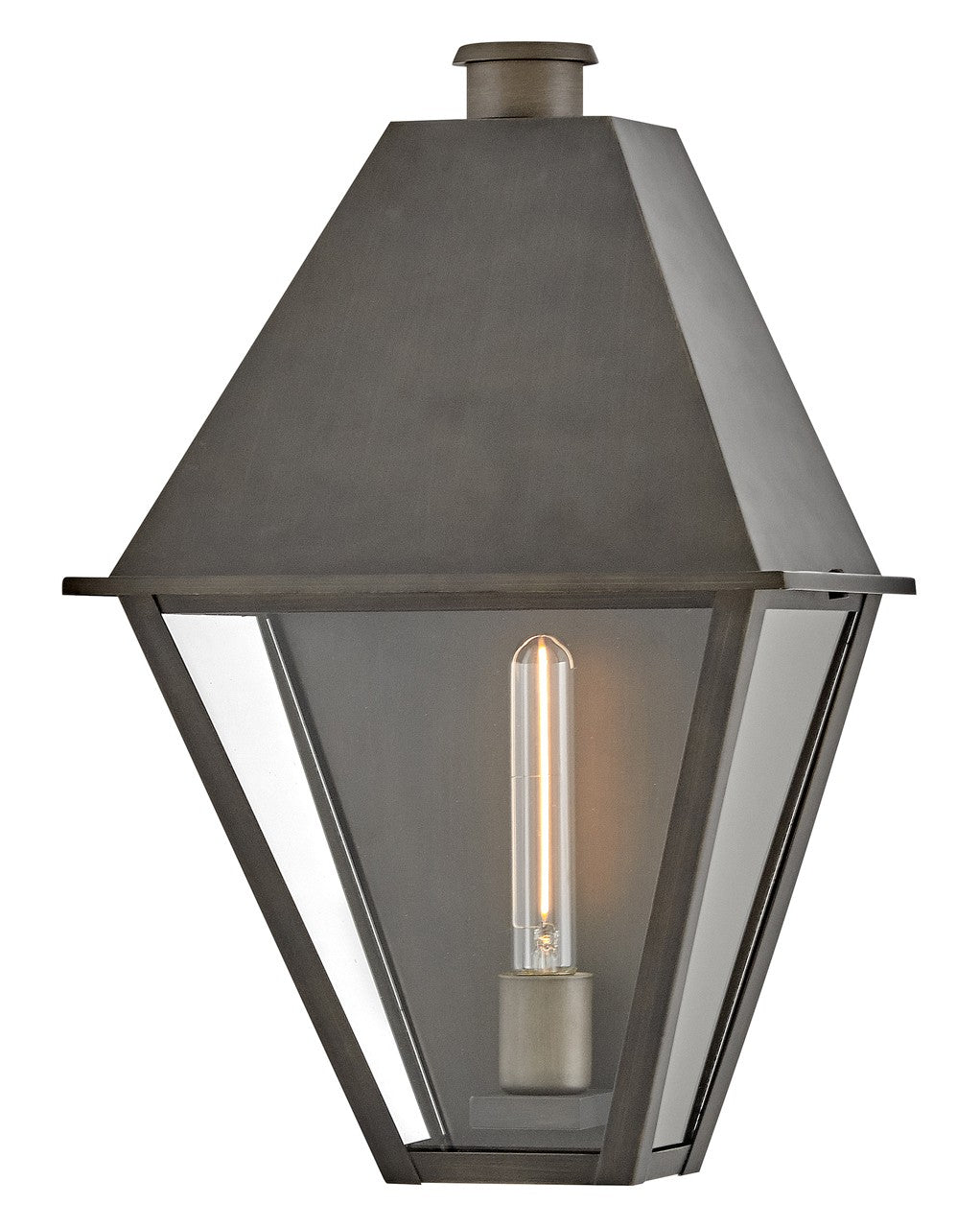 Endsley LED Wall Mount in Blackened Brass