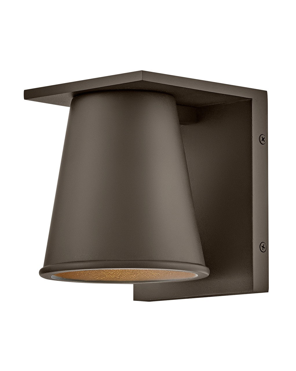 Hans LED Wall Mount in Architectural Bronze