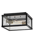 Monte LED Flush Mount in Black