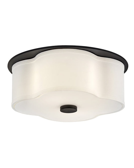 Delaney LED Flush Mount in Black